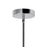 CWI Lighting Weiss 4 Light Down Mini Chandelier, Chrome