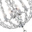 CWI Lighting Esia 8 Light Chandelier, Chrome