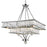 CWI Lighting Shalia 8 Light Chandelier, Chrome