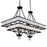 CWI Lighting Shalia 16 Light Chandelier, Black