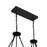 CWI Lighting Shalia 16 Light Chandelier, Black