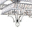 CWI Lighting Shalia 16 Light Chandelier, Chrome