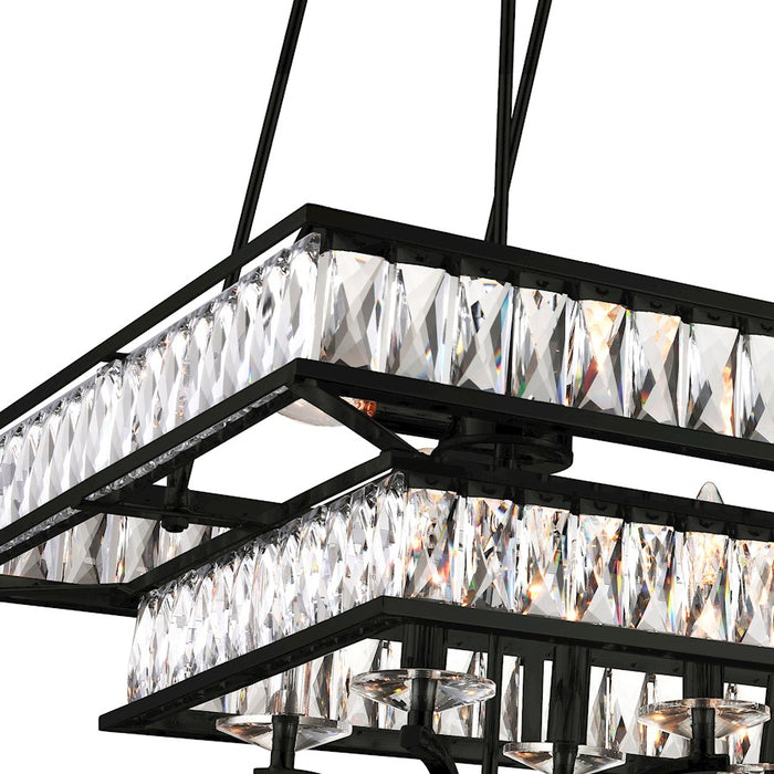 CWI Lighting Shalia 20 Light Chandelier, Black