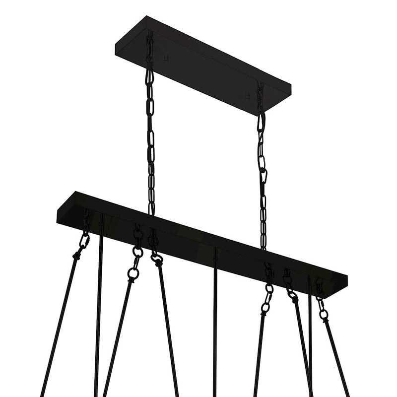 CWI Lighting Shalia 20 Light Chandelier, Black