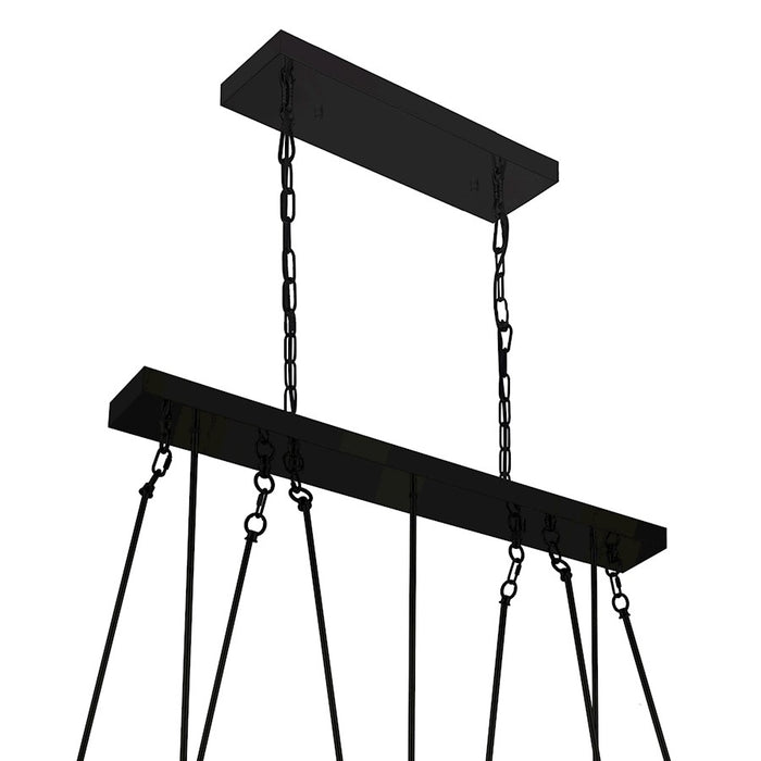 CWI Lighting Shalia 20 Light Chandelier, Black