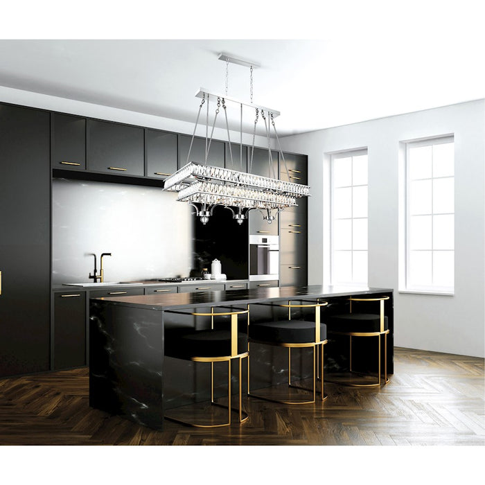CWI Lighting Shalia 20 Light Chandelier, Chrome