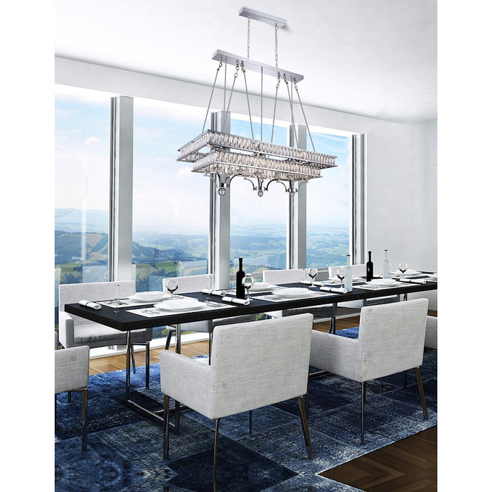 CWI Lighting Shalia 20 Light Chandelier, Chrome