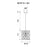 CWI Lighting Petia 1 Light Drum Shade Mini Chandelier, Chrome