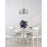 CWI Lighting Petia 8 Light Drum Shade Chandelier, Chrome