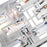 CWI Lighting Petia 1 Light Vanity Light, Chrome