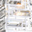 CWI Lighting Petia 1 Light Vanity Light, Chrome