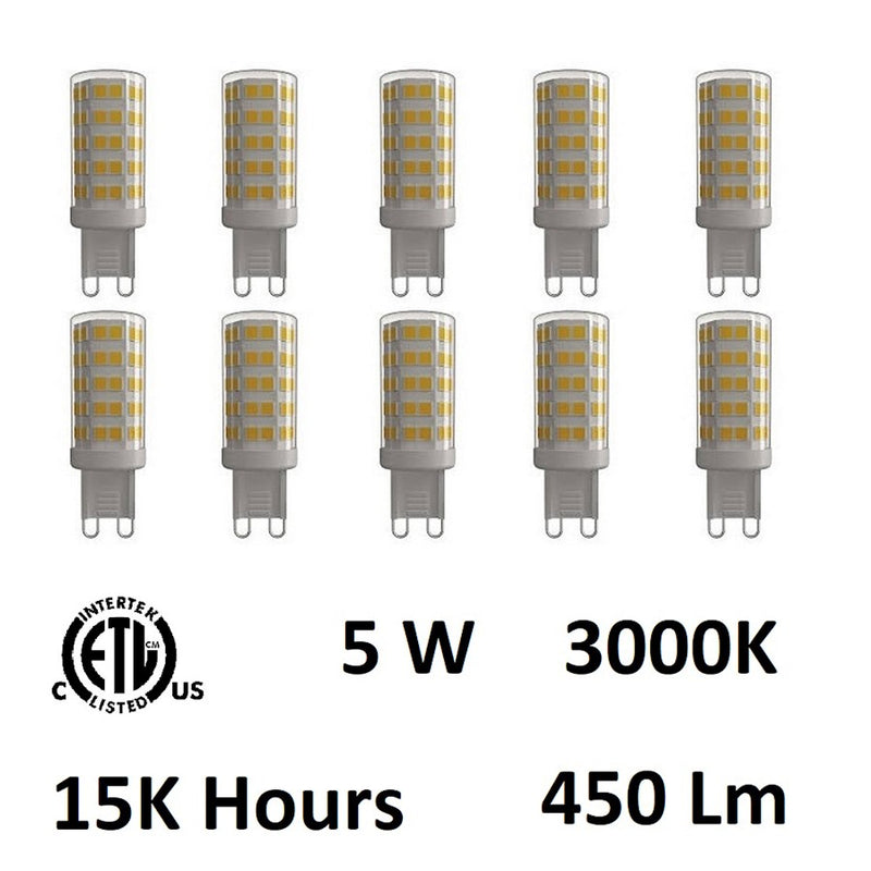 CWI Lighting Bulbs 5W 3000K LED Bulb, Clear