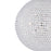 CWI Lighting Globe 26 Light Chandelier, Chrome
