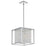 CWI Lighting Cube 3 Light Chandelier, Chrome - QS8381P12C-S