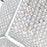CWI Lighting Cube 3 Light Chandelier, Chrome