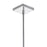 CWI Lighting Cube 3 Light Chandelier, Chrome