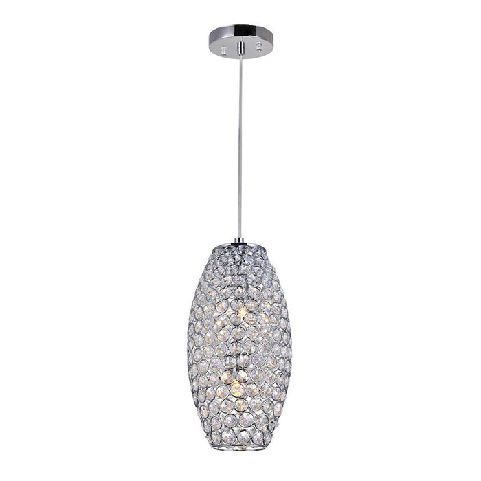 CWI Lighting Sage 2 Light Mini Chandelier, Chrome - QS8388P6C