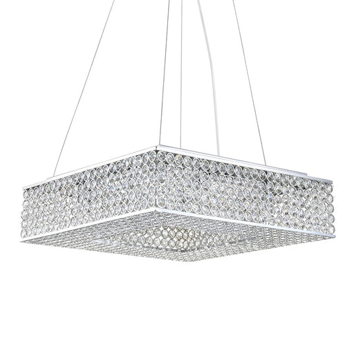 CWI Lighting Dannie 8 Light 14" Chandelier, Chrome