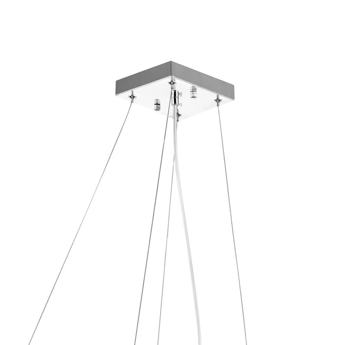 CWI Lighting Dannie 8 Light 14" Chandelier, Chrome