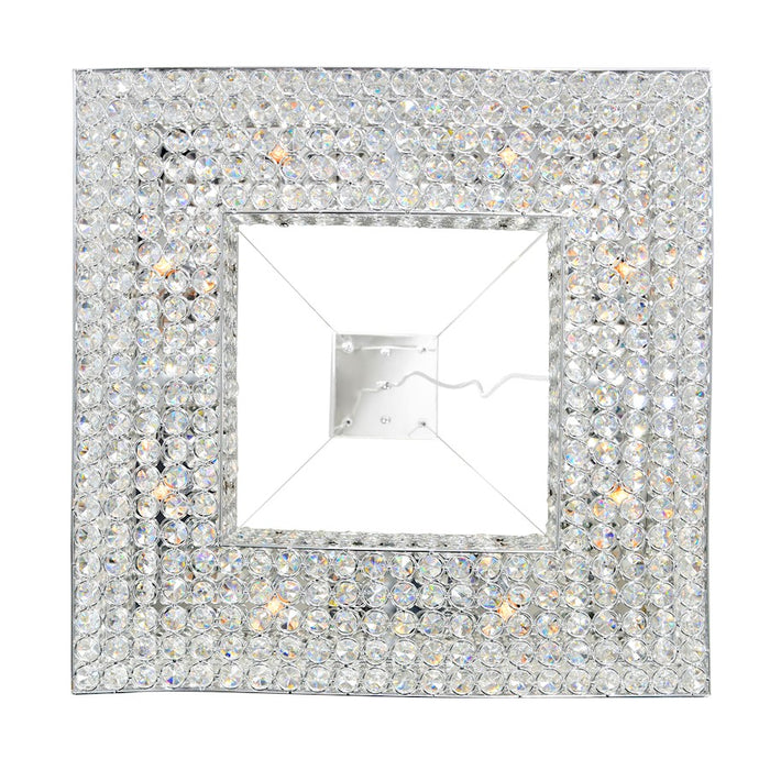 CWI Lighting Dannie 8 Light 18" Chandelier, Chrome