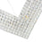 CWI Lighting Dannie 8 Light 18" Chandelier, Chrome