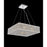 CWI Lighting Dannie 10 Light Chandelier, Chrome