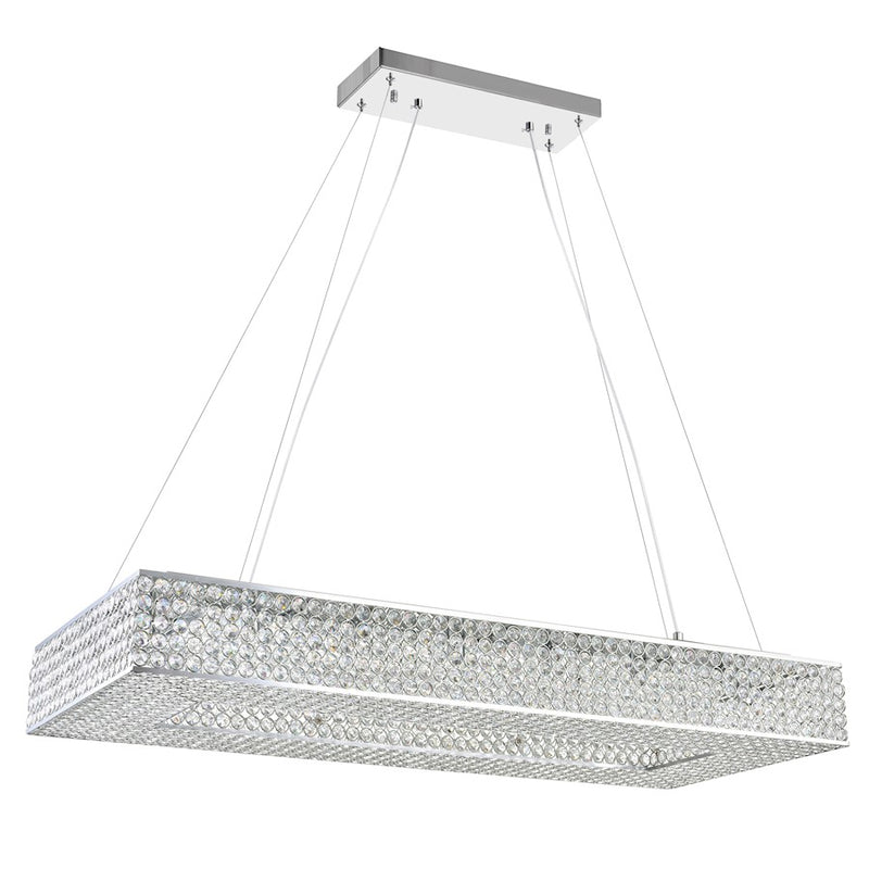 CWI Lighting Dannie 16 Light Chandelier, Chrome