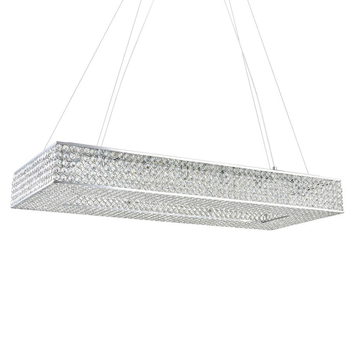 CWI Lighting Dannie 16 Light Chandelier, Chrome