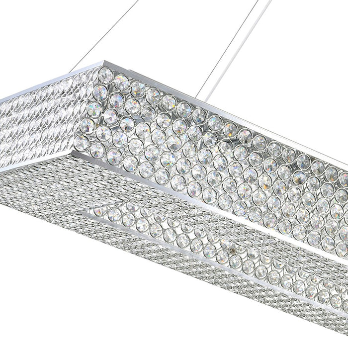 CWI Lighting Dannie 16 Light Chandelier, Chrome