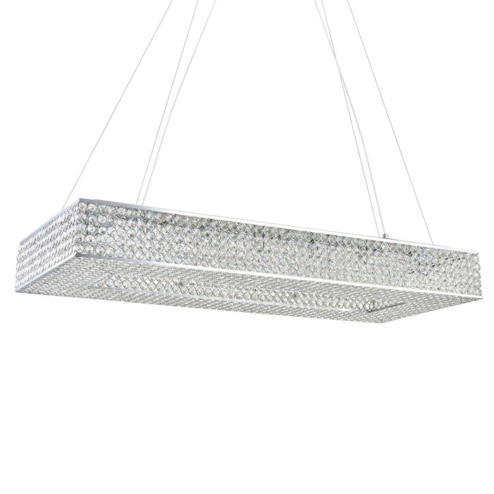 CWI Lighting Dannie 16 Light Chandelier, Chrome