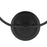 Crystorama Sylvan  Libby Langdon Sconce, Black Forged