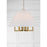 Crystorama Westwood 6 Light Chandelier, Vibrant Gold/White