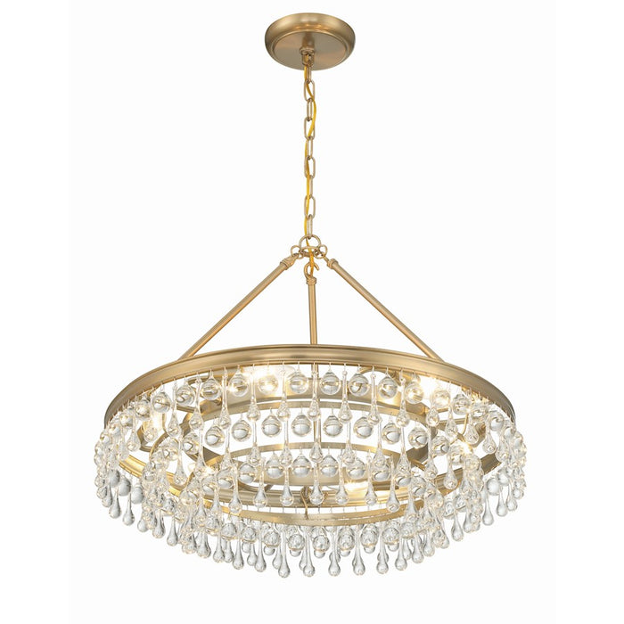 Crystorama Calypso 6 Light Chandelier
