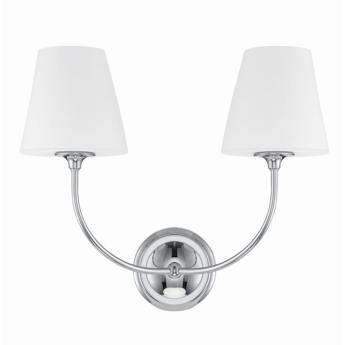 Crystorama Sylvan 2 Light Bath Vanity