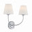 Crystorama Sylvan 2 Light Bath Vanity