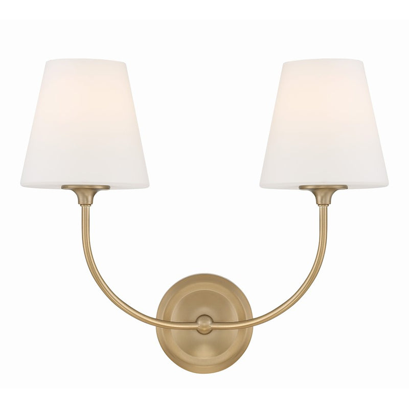 Crystorama Sylvan 2 Light Bath Vanity