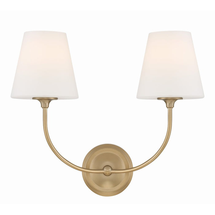 Crystorama Sylvan 2 Light Bath Vanity