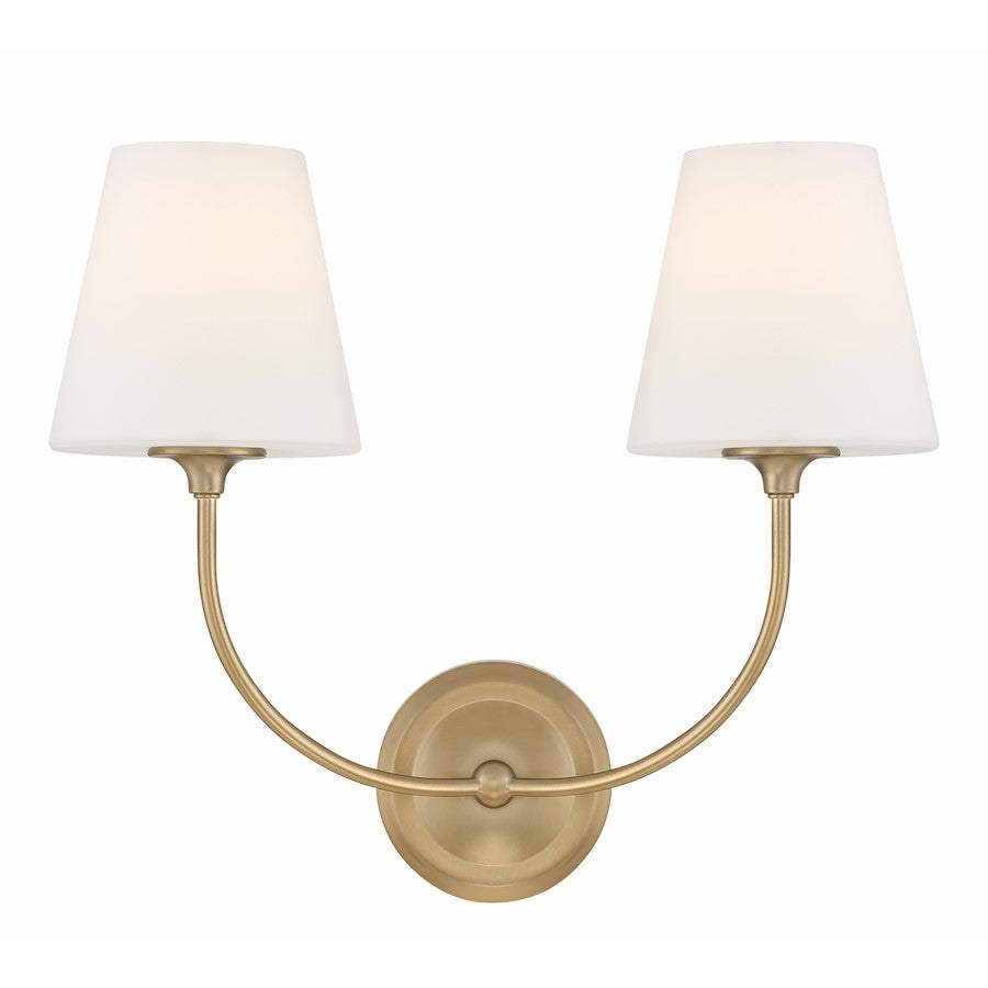 Crystorama Sylvan 2 Light Bath Vanity