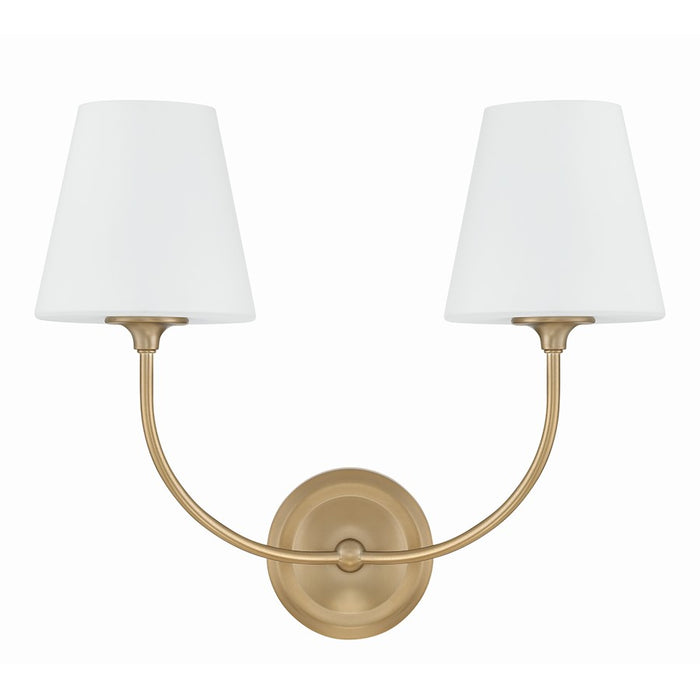 Crystorama Sylvan 2 Light Bath Vanity