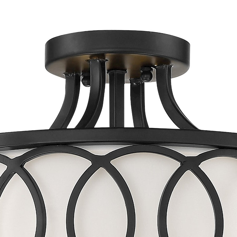 Crystorama Graham 3 Light Ceiling Mount