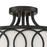Crystorama Graham 3 Light Ceiling Mount