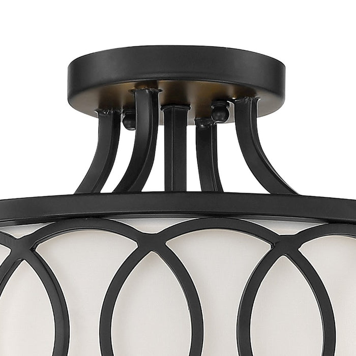 Crystorama Graham 3 Light Ceiling Mount