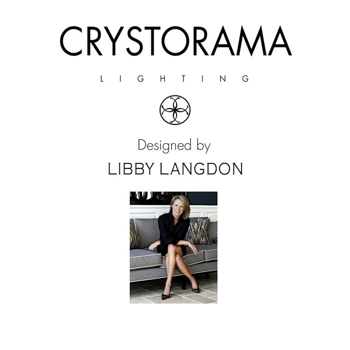 Crystorama Graham 3 Light Ceiling Mount