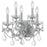 Crystorama Maria Theresa 5 Light, Chrome