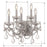 Crystorama Maria Theresa 5 Light, Chrome