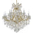 Crystorama Maria Theresa 19 Light Chandelier, Gold/Clear Italian