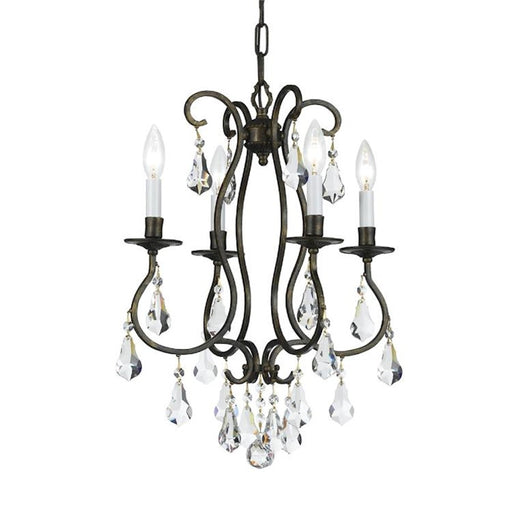 Crystorama Ashton 4-LT Mini Chandelier