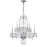 Crystorama Traditional Crystal 10 Light Chandelier, Chrome