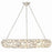 Crystorama Palla 8 Light Chandelier, Antique Silver