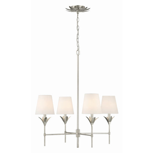 Crystorama Broche 4 Light Chandelier